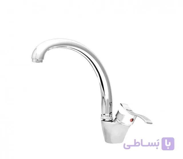 شیر ظرفشویی آشپزخانه شیذر مدل موج