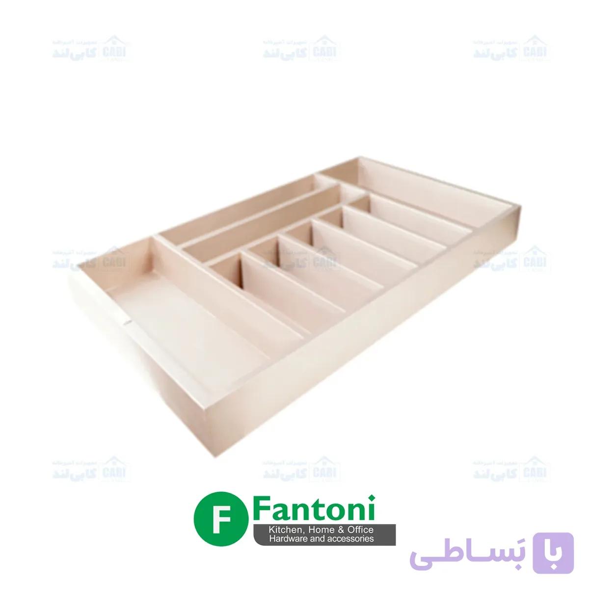 جای قاشق و چنگال چوبی رنگ رزگلد جهت یونیت فانتونی مدل O061 تا O063 — تصویر 1