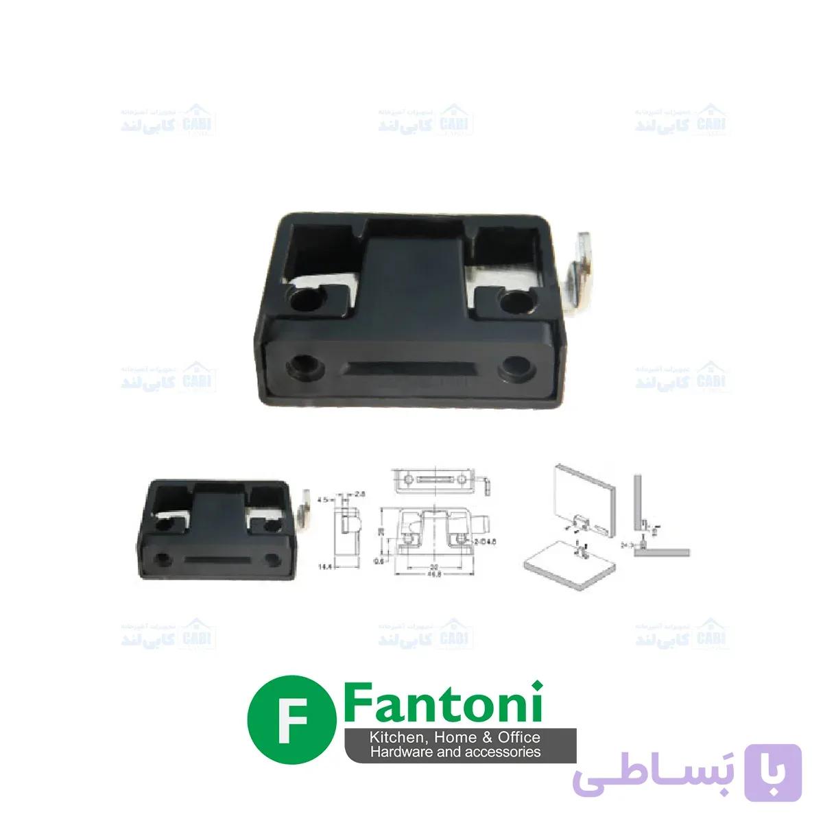 گونیا تخت مدل J5 مشکی فانتونی M151
