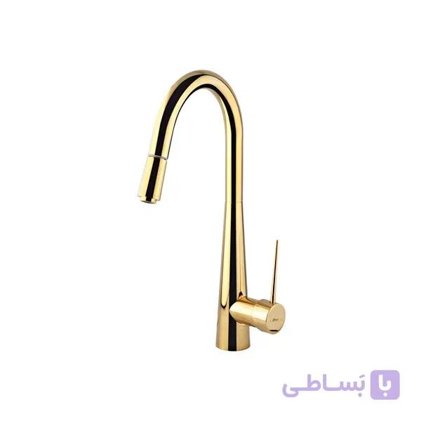 شیر آشپزخانه شودر مدل شاوری ایتن طلایی — تصویر 1