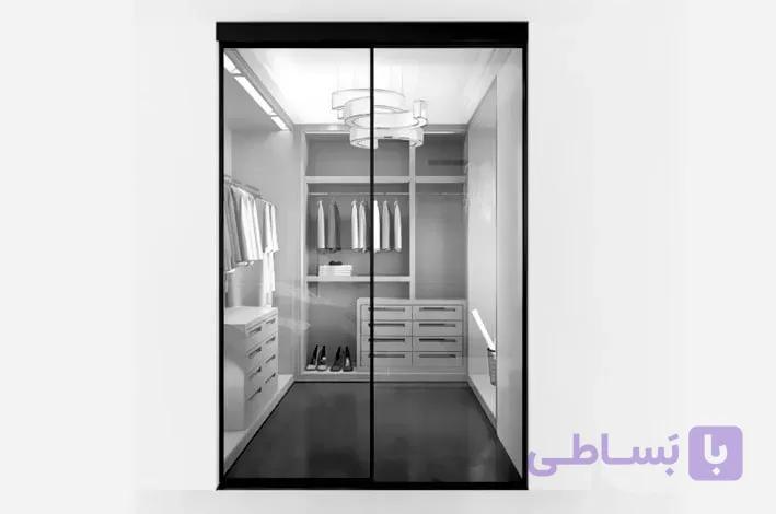 مکانیزم درب ریلی 2400mm تک درب پروفیل آلومینیومی ساختمانی بدون پروفیل کف حداکثر عرض درب 1200mm فانتونی K100 — تصویر 1