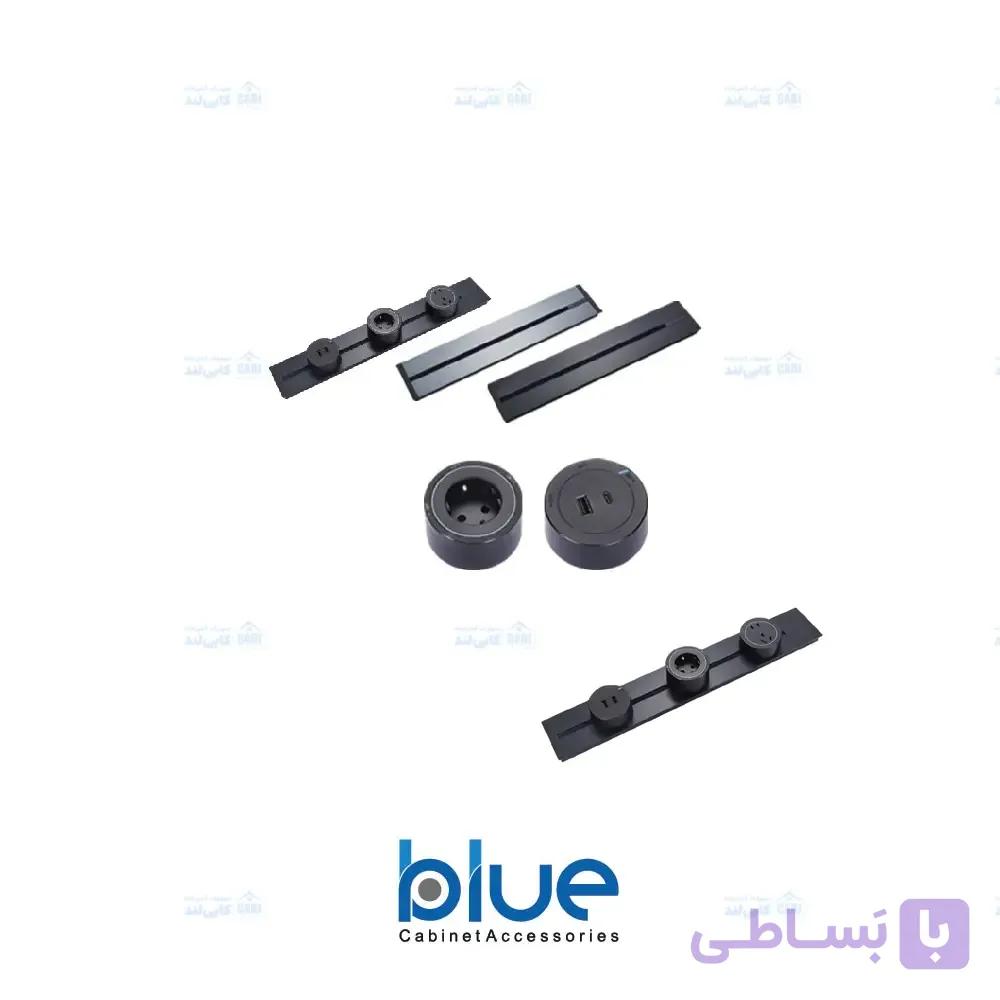 پریز ریلی توکار بلو مدل BK17 — تصویر 1