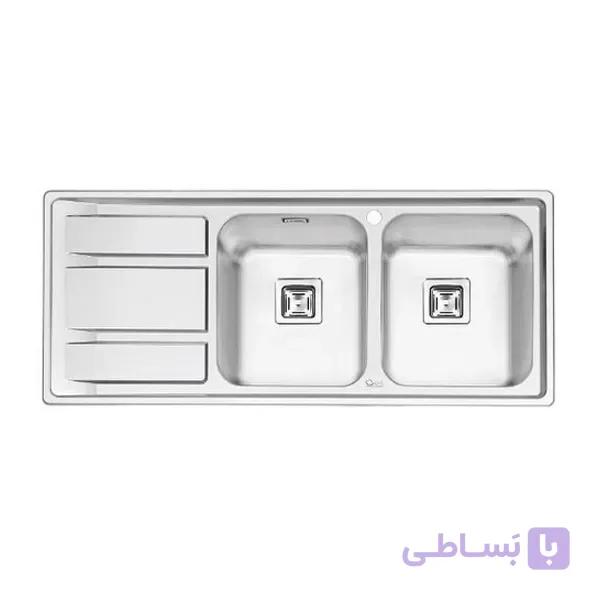 سینک ایلیا استیل توکار 2068