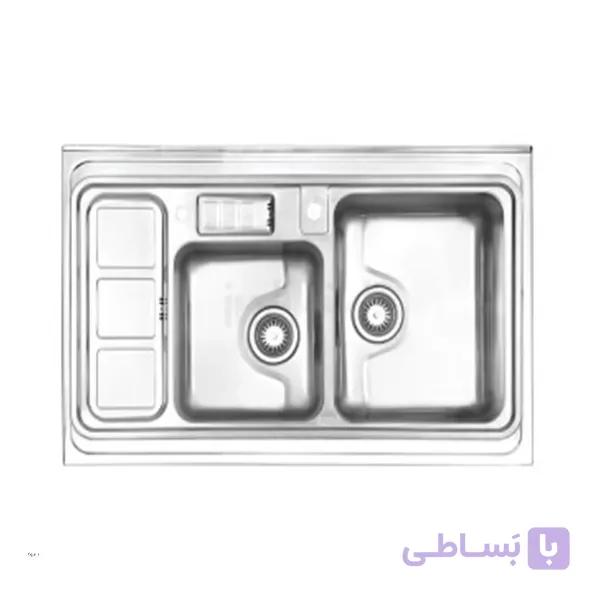 سینک فانتزی توکار استیل البرز کد 813