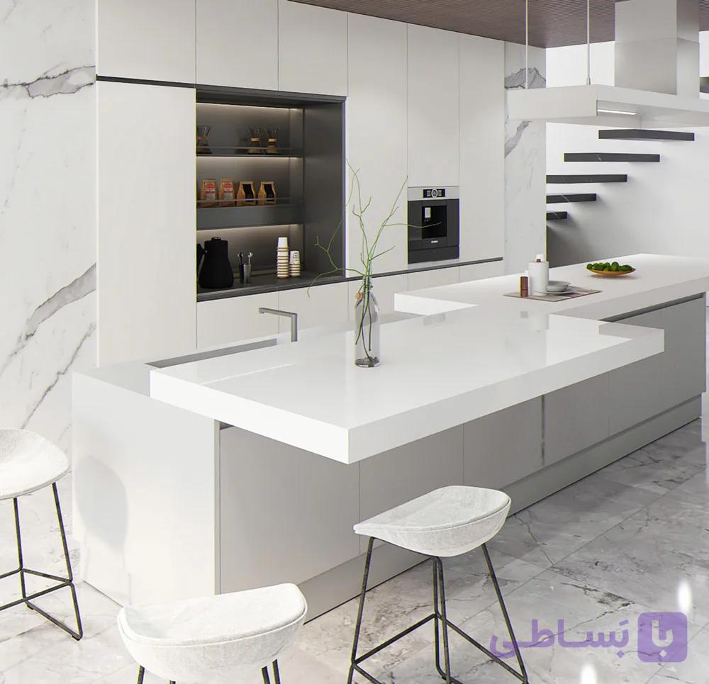 مکانیزم ریلی جزیره برقی عرض 900mm تا 1800mm فانتونی H400 — تصویر 1