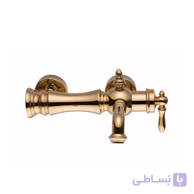 شیر حمام شودر مدل بیزانس طلایی — تصویر 1