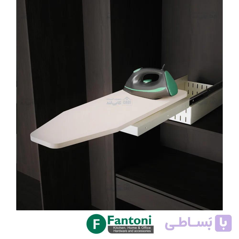 میز اتو ریلی رومیزی با پایه گردان و صفحه تاشو فانتونی J416 — تصویر 1