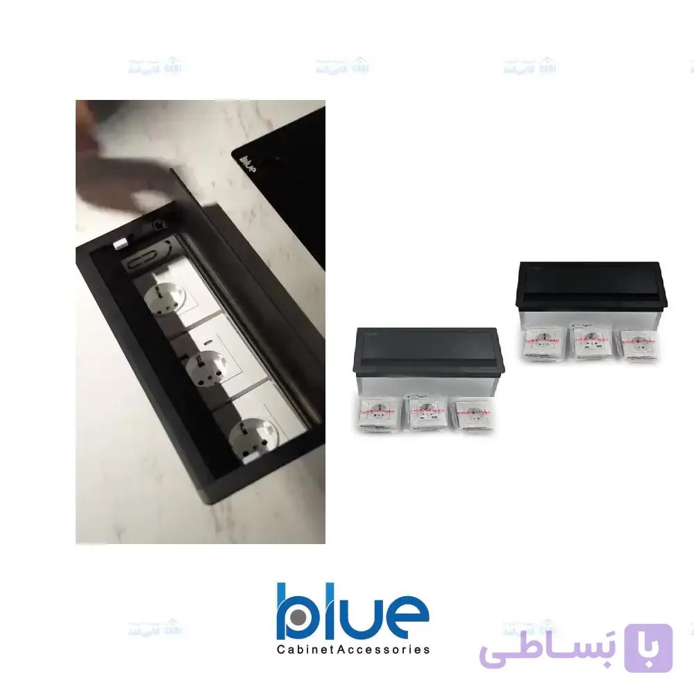 پریز برق توکار بلو مدل BK7 — تصویر 1