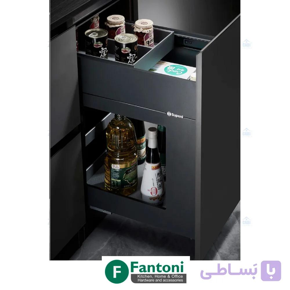 سوپر مواد غذایی استیل ریل از کف فانتونی F590 و F591 — تصویر 1