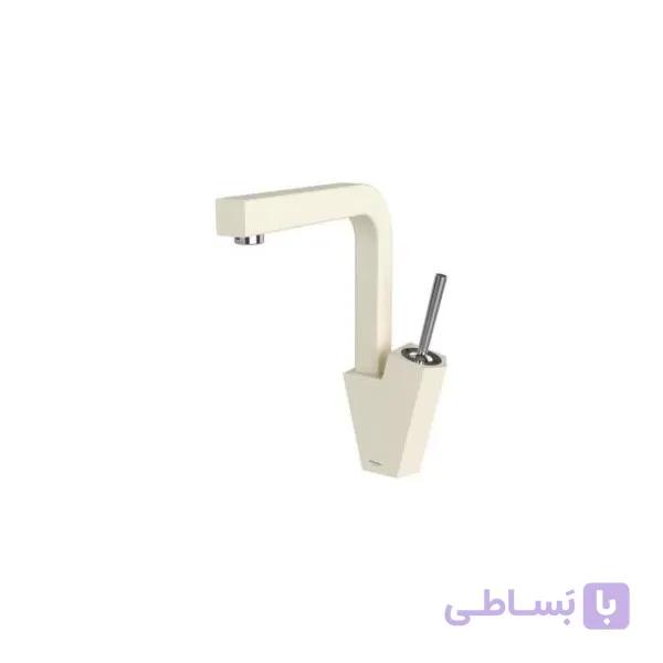 شیر آشپزخانه شودر مدل تیفانی شیری کروم