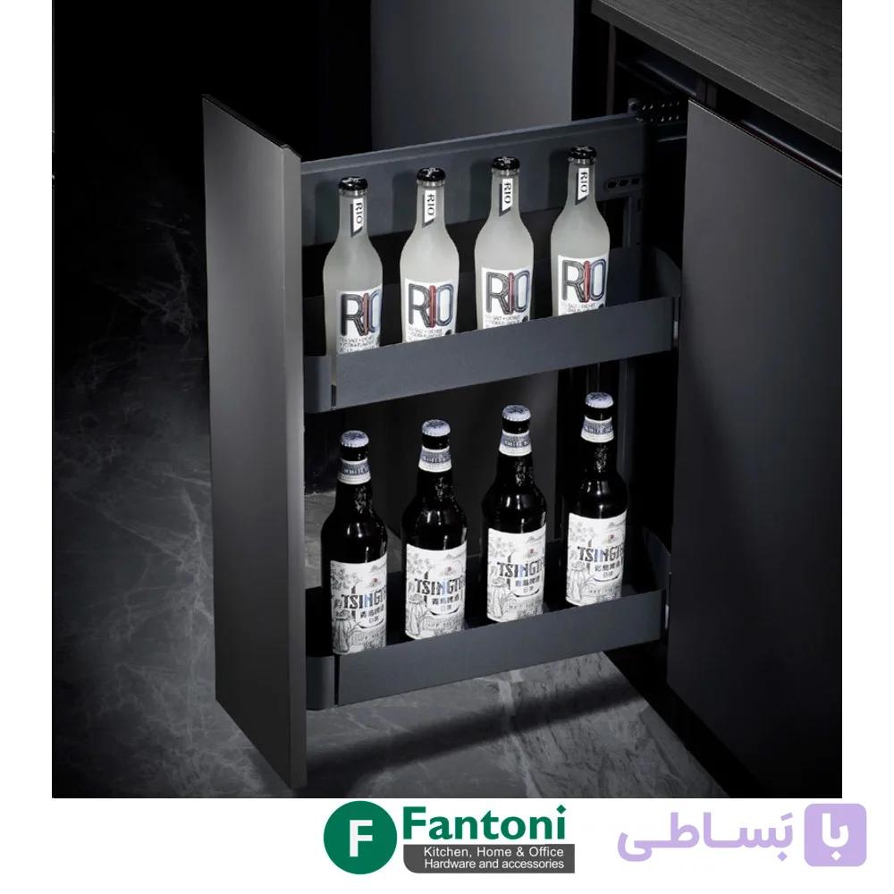 سوپر جا بطری زیر صفحه اسلیم دو طبقه متصل به بدنه فانتونی F515، F520، F525، F530 — تصویر 1