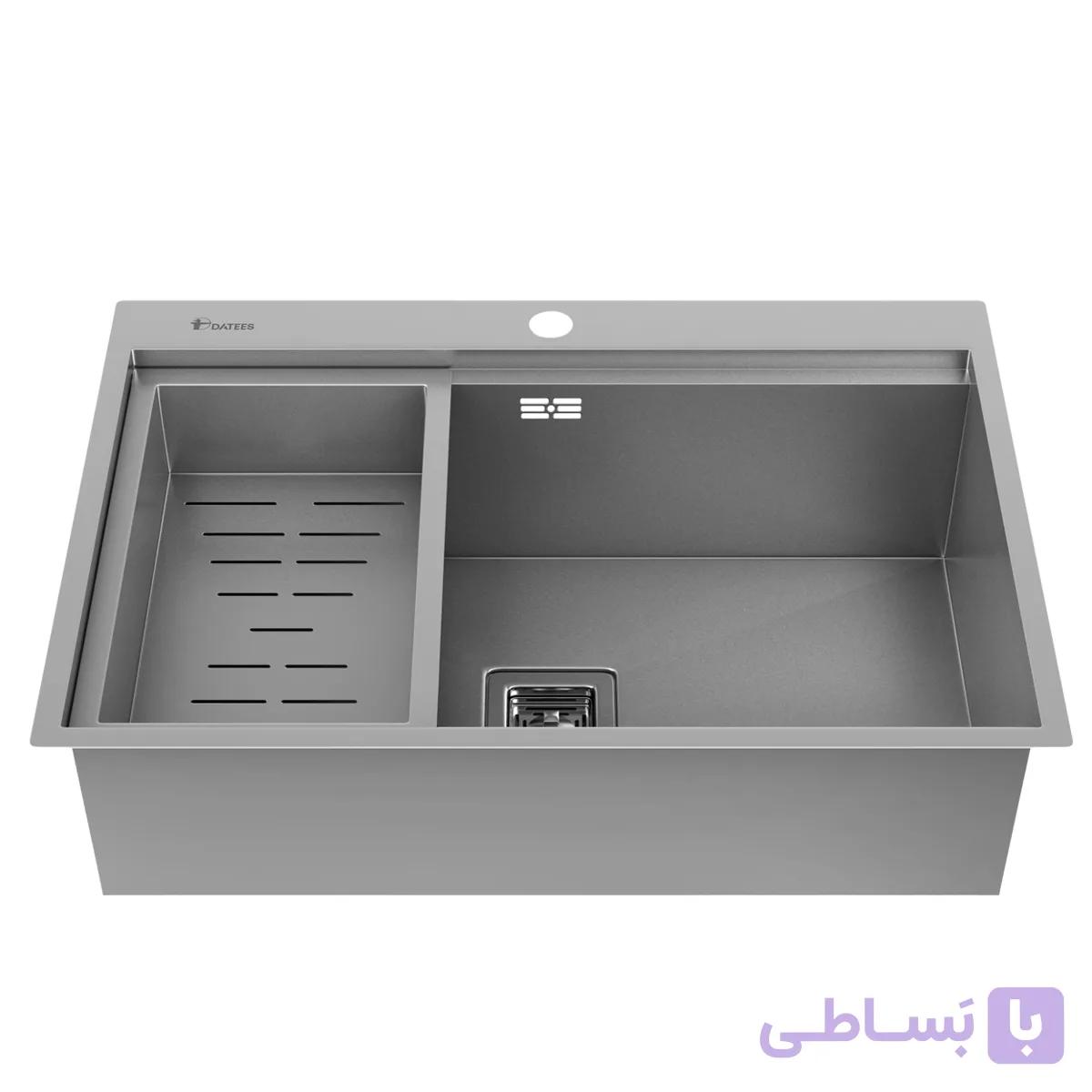 سینک استیل داتیس مدل Corian-701 — تصویر 1