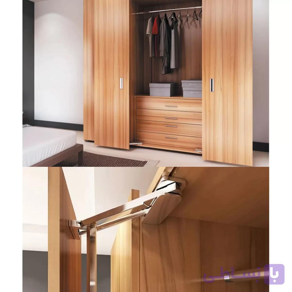 مکانیزم درب اتوبوسی چوبی روکار سوئیول فانتونی K031 و K032 — تصویر 1