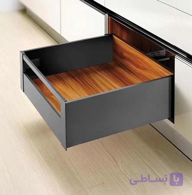 ریل بدنه دار اسلیم اینر 40kg نوک مدادی با فرانت آلومینیوم ارتفاع 193mm فانتونی B416 تا B420 — تصویر 1