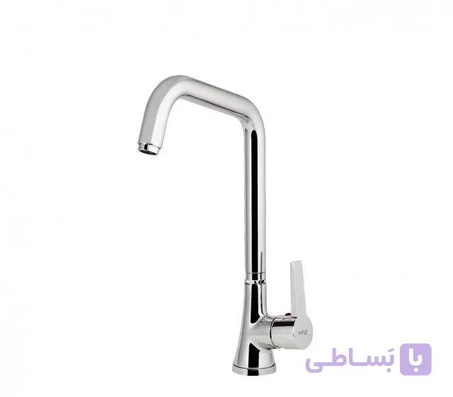 شیر ظرفشویی آشپزخانه شیذر مدل ونیز مشکی — تصویر 1