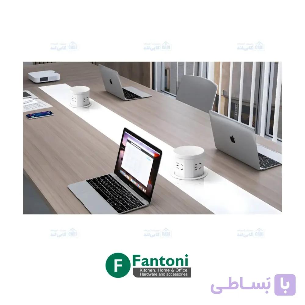 پریز برق لیفت آپ دستی مدل FlipPlug رنگ مشکی فانتونی N374 — تصویر 1
