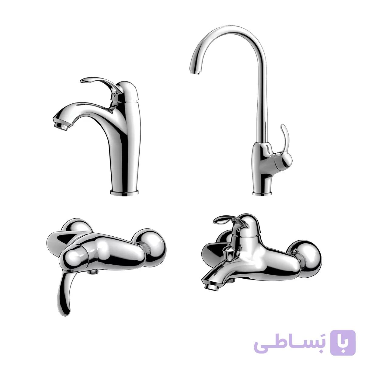 ست کامل شیرآلات کاویان مدل وندا — تصویر 1