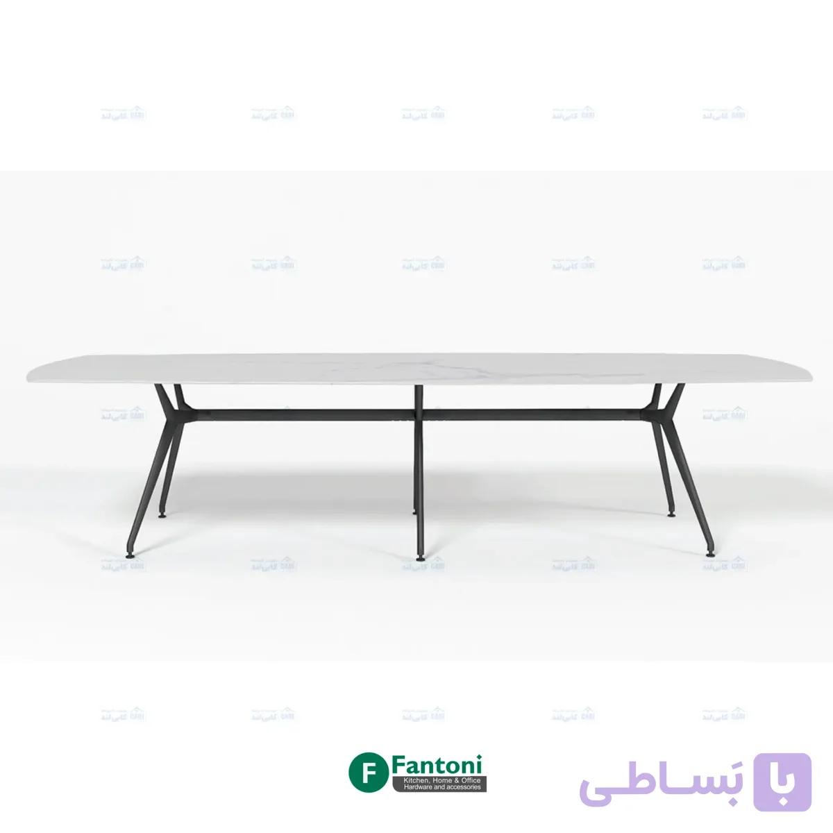 پایه میز ناهارخوری و کنفرانس مدل Velar مشکی فانتونی P121 — تصویر 1