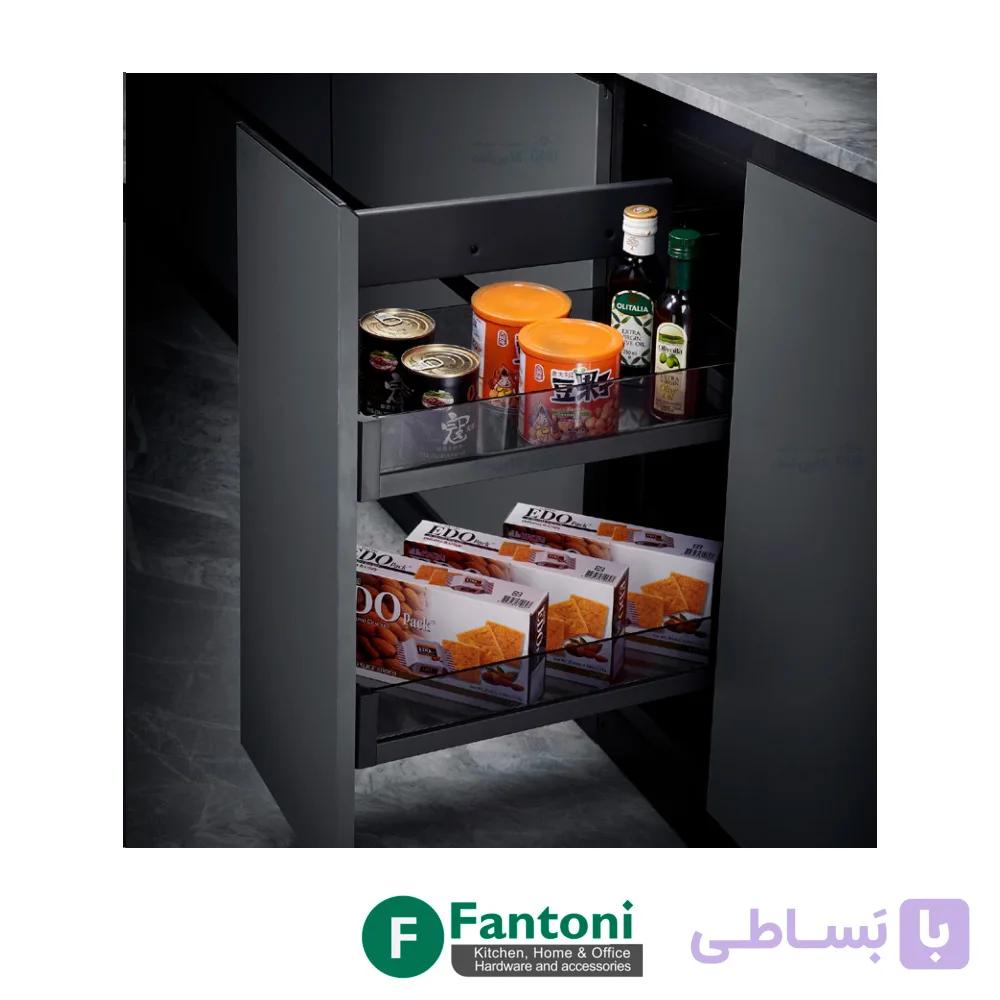 سوپر جا بطری زیر صفحه کریستال دو طبقه متصل به بدنه فانتونی F115، F120، F125، F130 — تصویر 1