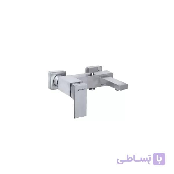 شیر حمام شودر مدل اروپا کروم