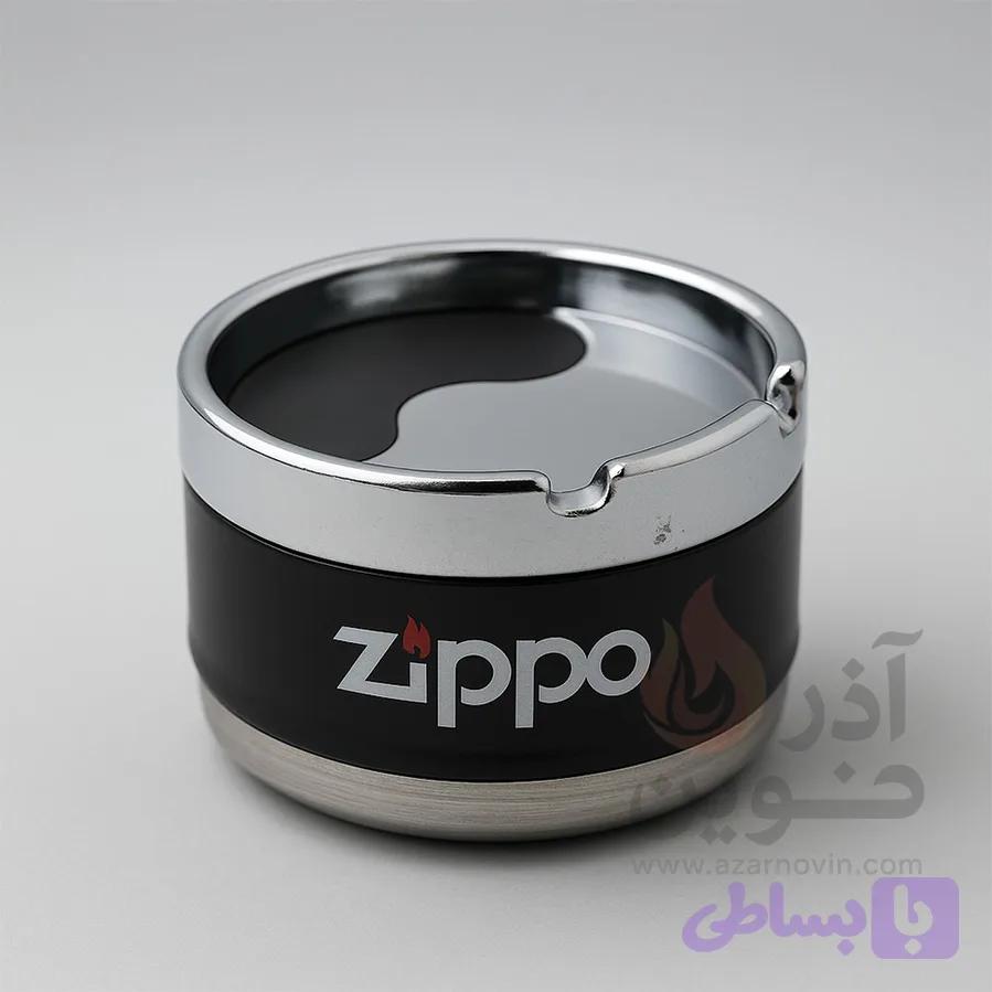 زیر سیگاری طرح زیپو