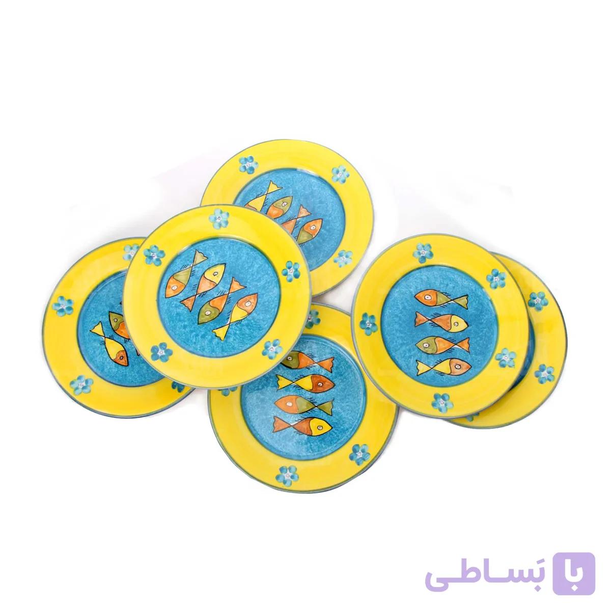 بشقاب پلوخوری آرانیک مدل ماهی — تصویر 1