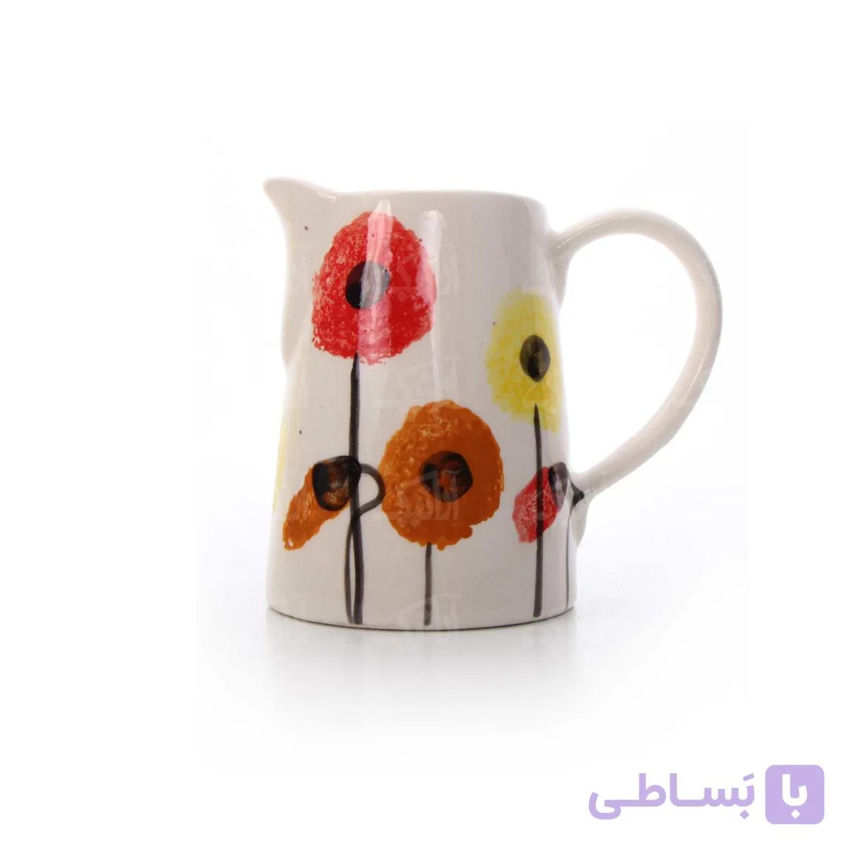 سس خوری سرامیکی آرانیک مدل شقایق — تصویر 1