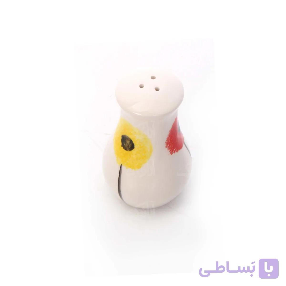 نمکدان سرامیکی آرانیک مدل شقایق — تصویر 1