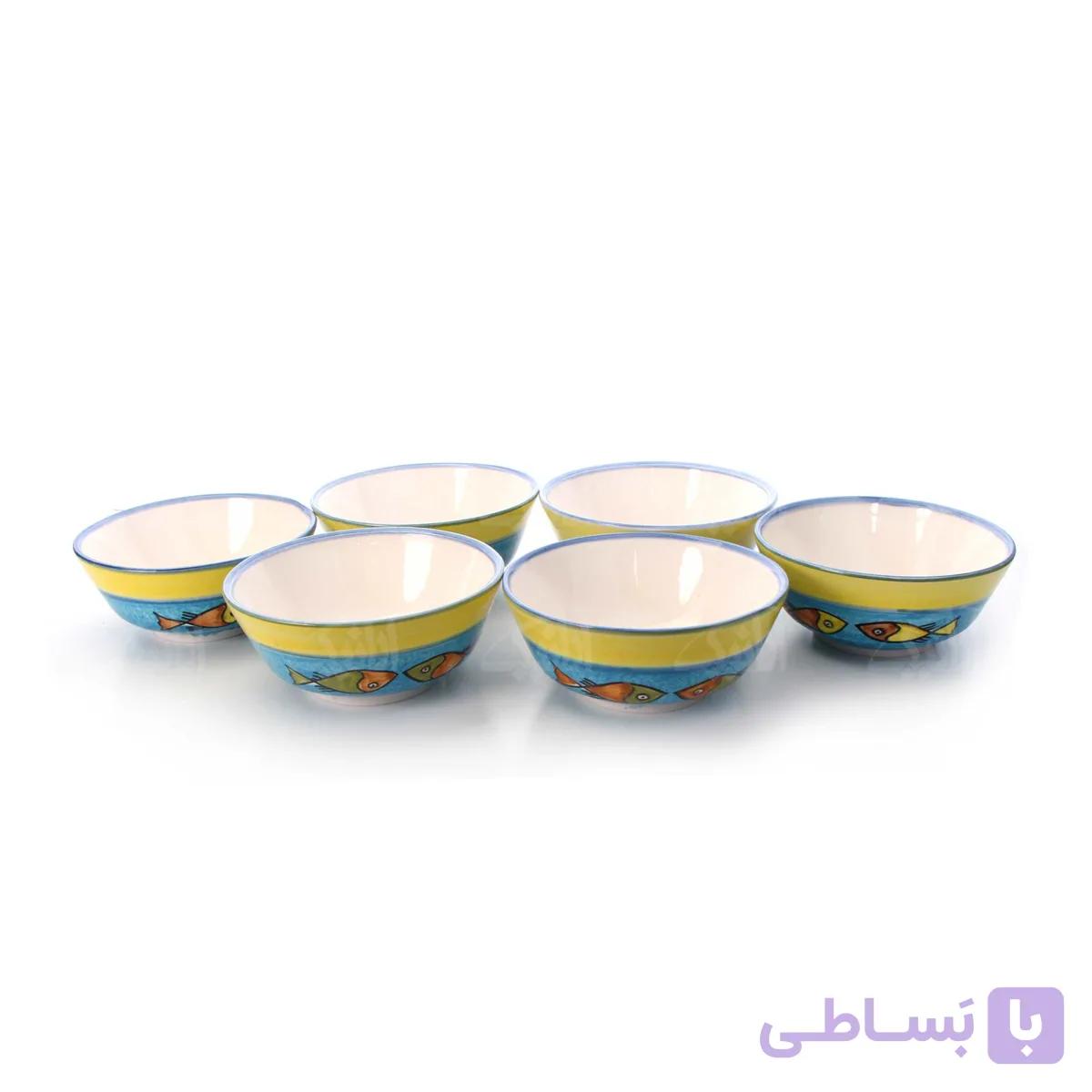 کاسه آبگوشت خوری آرانیک مدل ماهی — تصویر 1