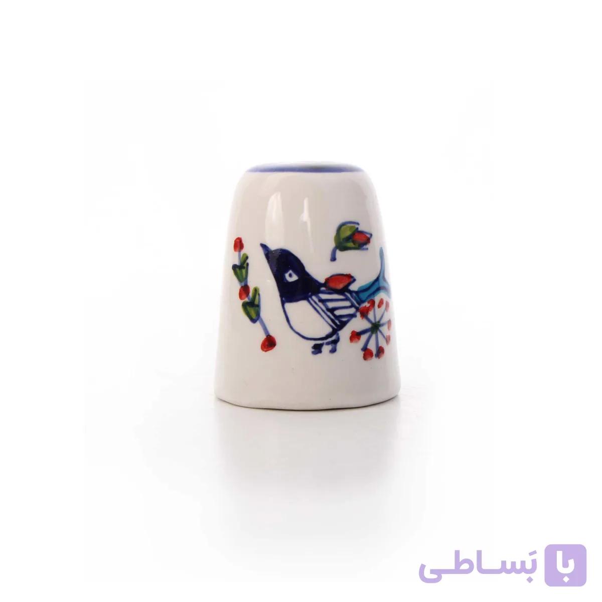 نمکدان سرامیکی آرانیک مدل پرنده خوشبختی — تصویر 1