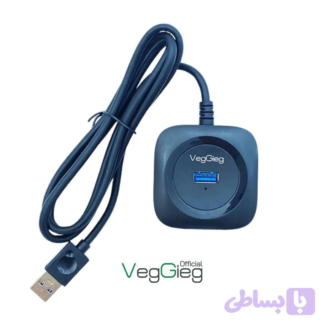 هاب USB 3.0 وگیگ V-U342 | چهار پورت — تصویر 1