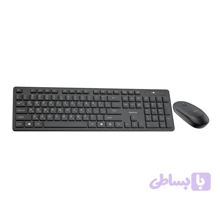 کیبورد و ماوس بی سیم BOROFONE DBG03 — تصویر 1