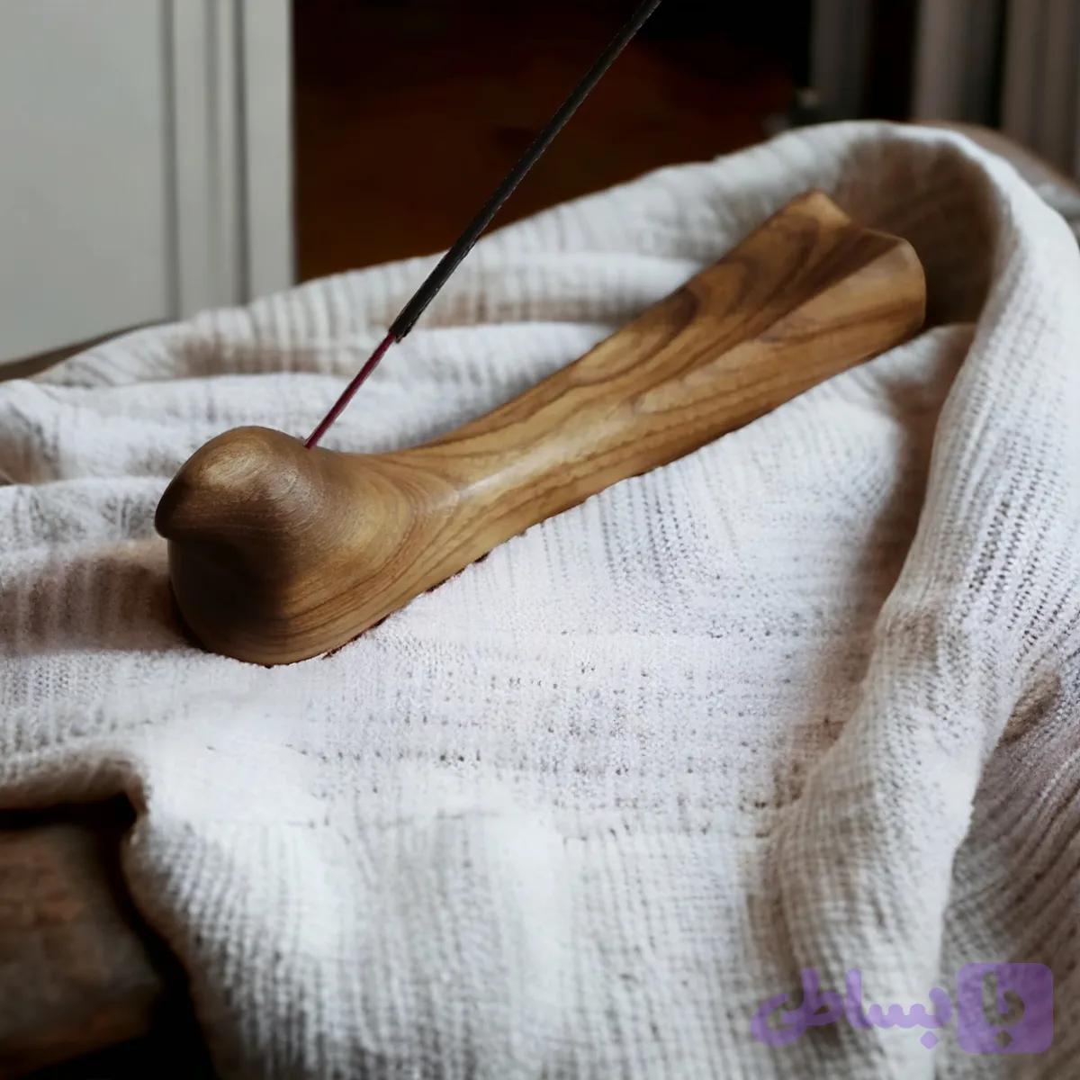 جاعودی چوبی مدل مرغ آمین — تصویر 1