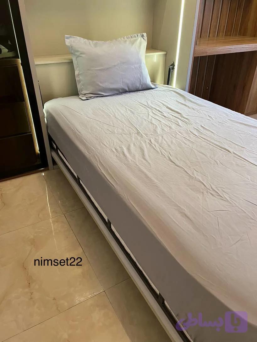 نیم ست ملافه یک نفره کد Nimset22