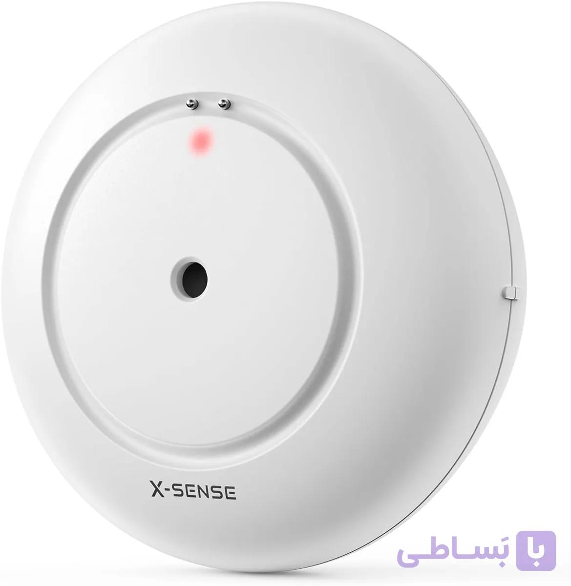 آشکارساز نشت آب X-Sense، هشدار سنسور آب، کوچک با آلارم صوتی 110 دسی‌بل، باتری خور، برای زیرزمین، سینک، مخزن و استخر شنا، مدل WS51 — تصویر 1