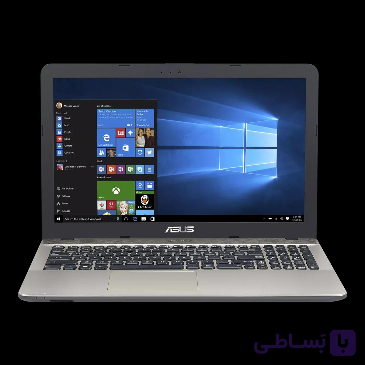 لپ‌تاپ ایسوس ASUS X541U | پردازنده Core i5 نسل ۷ | حافظه SSD 256GB (استوک) — تصویر 1
