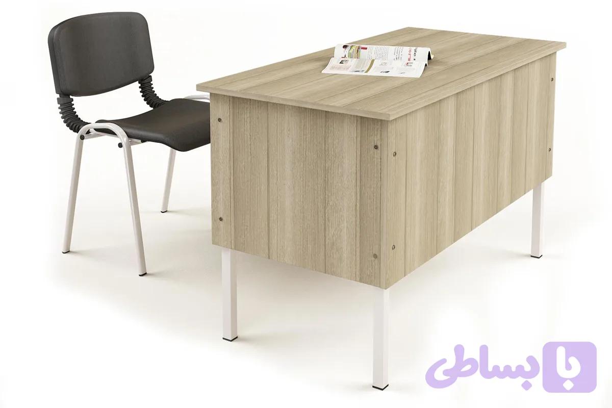 میز معلم پایه فلز