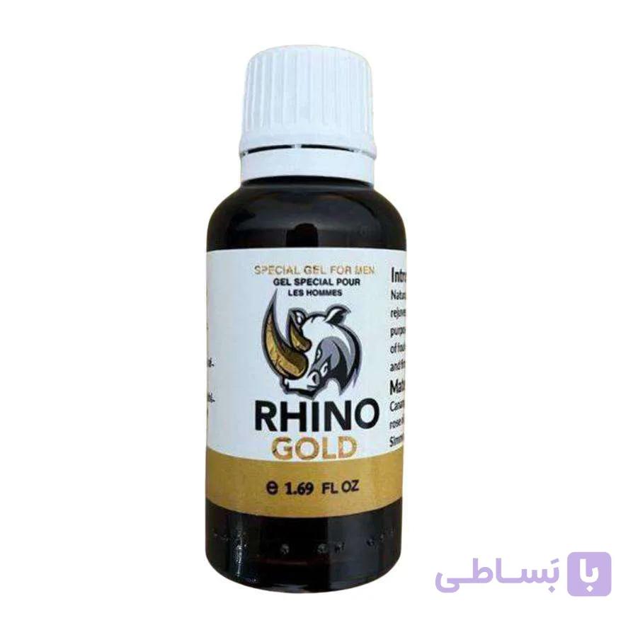 رینوگلد فرانسوی اورجینال (RHINO GOLD) ژل افزایش سایز و حجم — تصویر 1