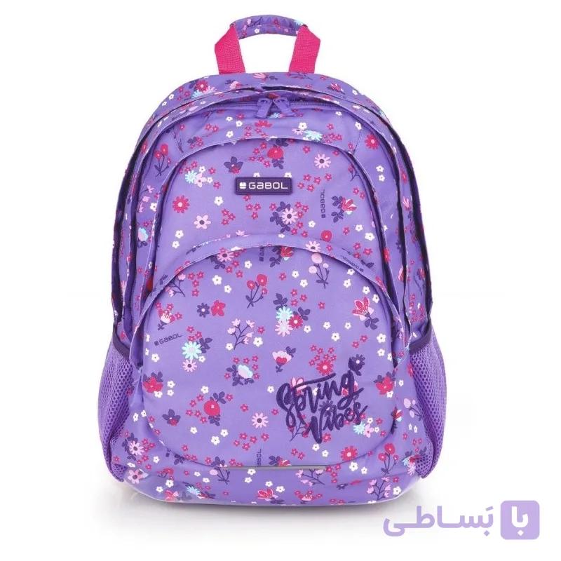 کوله پشتی مدرسه گابل مدل Violet — تصویر 1