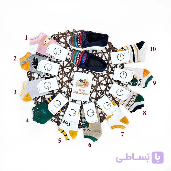 جوراب طرح دار — تصویر 1