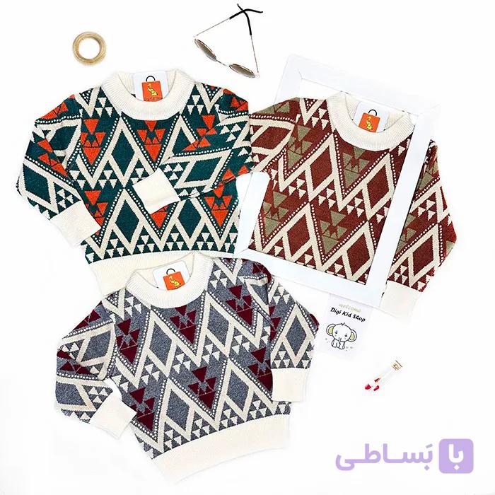 بلوز بافت طرح سنتی — تصویر 1