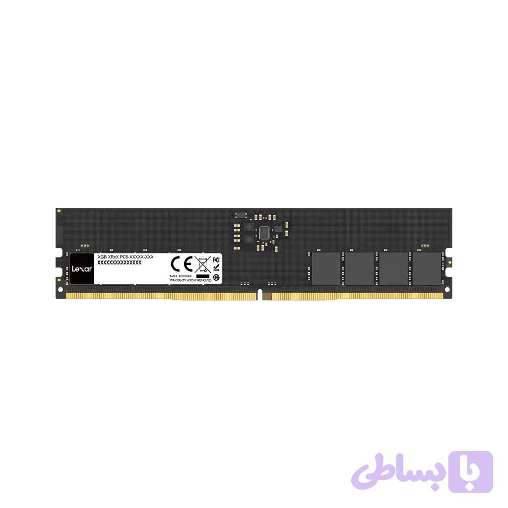 رم کامپیوتر لکسار DDR5 UDIMM 8GB 5600MHz CL46 — تصویر 1