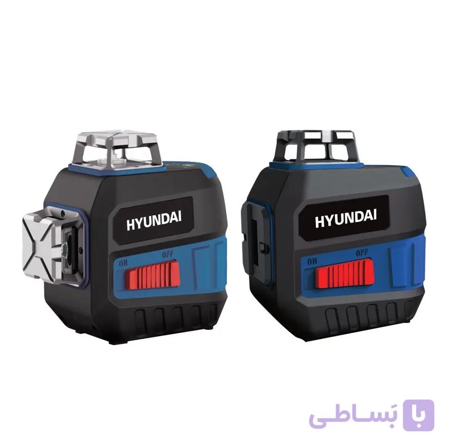 تراز لیزری هیوندای 3D360L-G سه بعدی شارژی با نور سبز و خط ۳۶۰ درجه