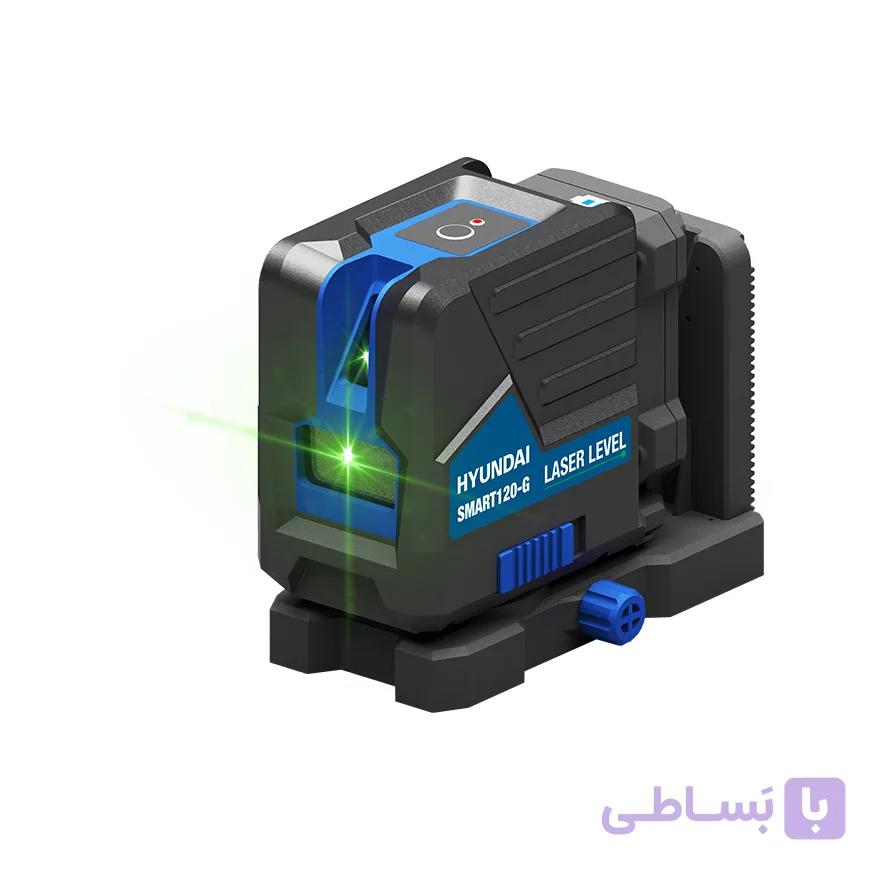 تراز لیزری هیوندای SMART120G دو خط شارژی با نور سبز