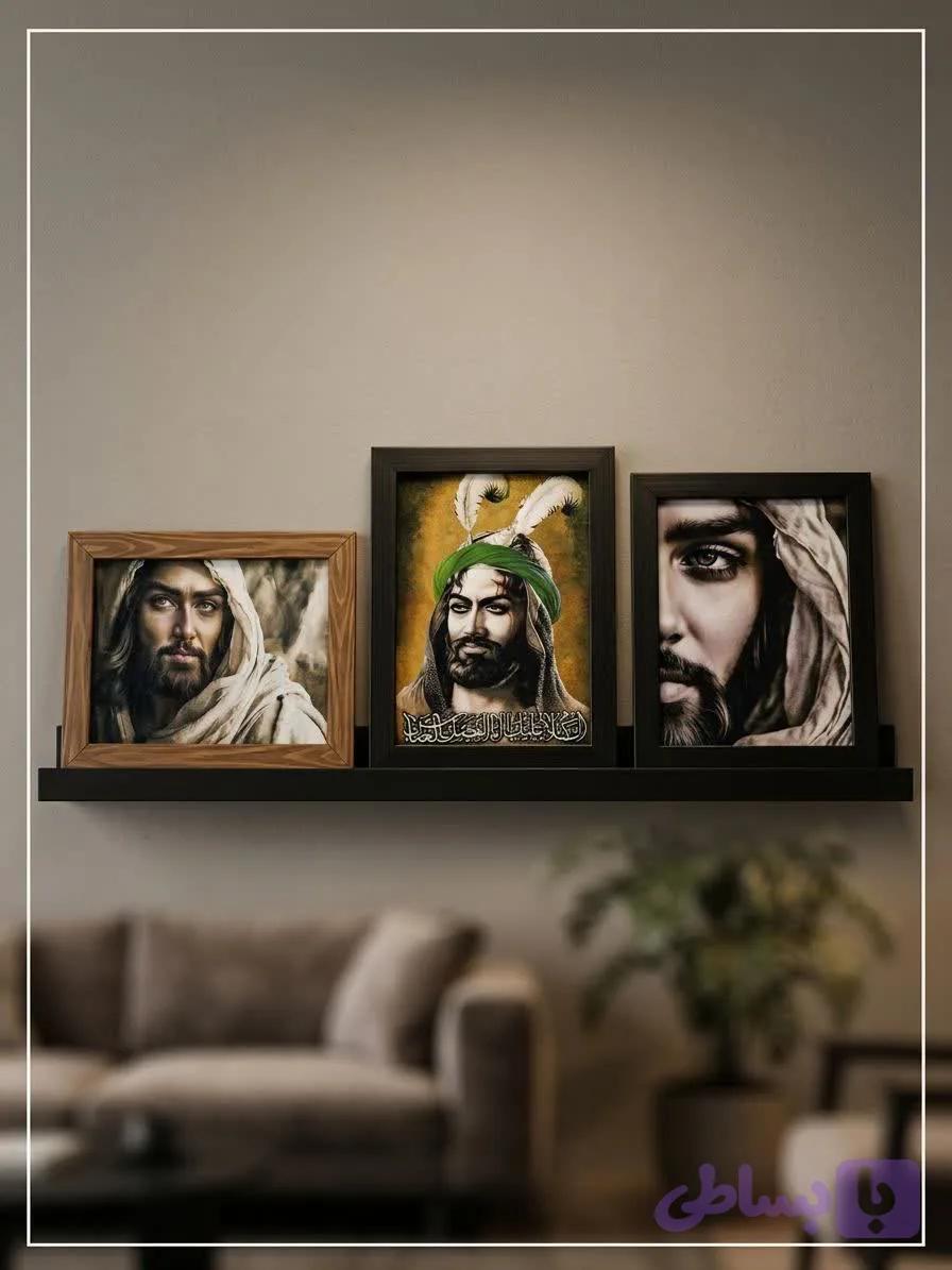 قاب تمثال مبارک ائمه اطهار علیهم‌السلام — تصویر 1