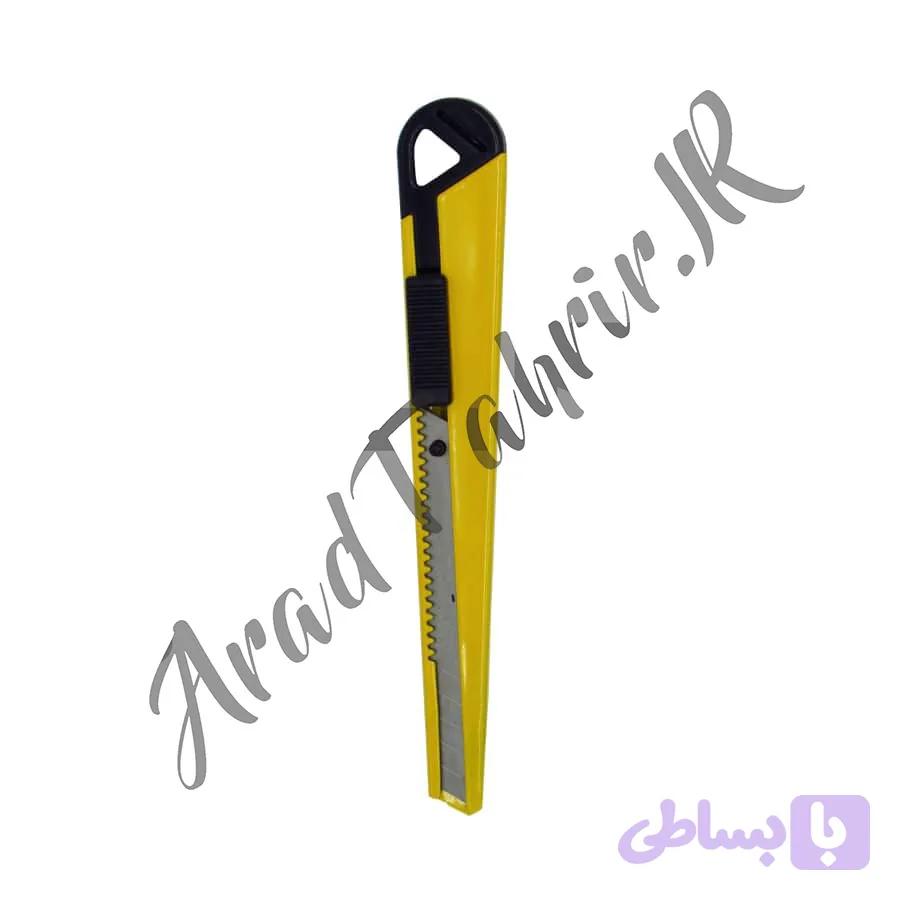کاتر کوچک فلزی رنگ زرد