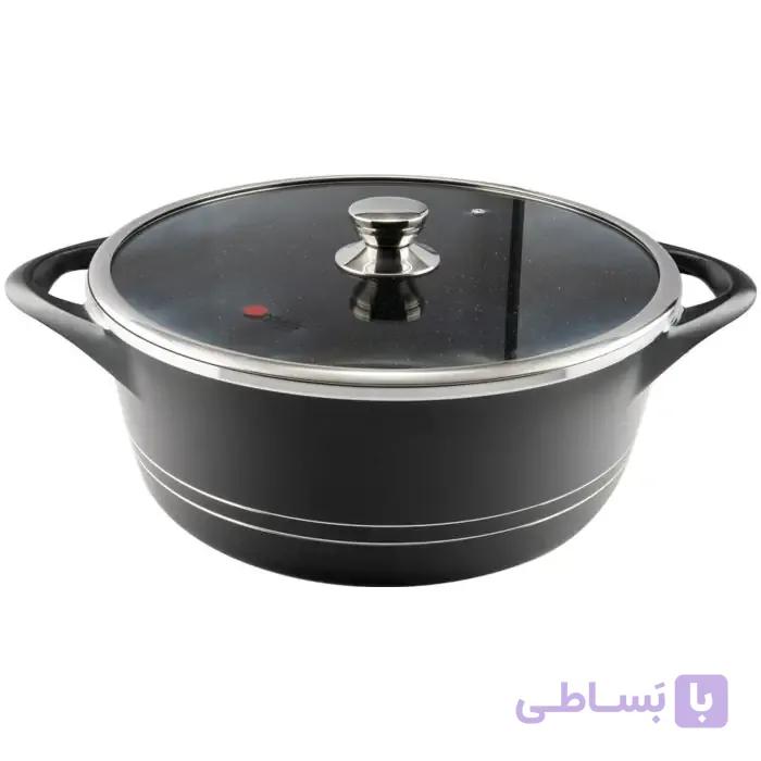 قابلمه گرانیت ام جی اس طرح ایتالیا B کد 6337 سایز 40 — تصویر 1