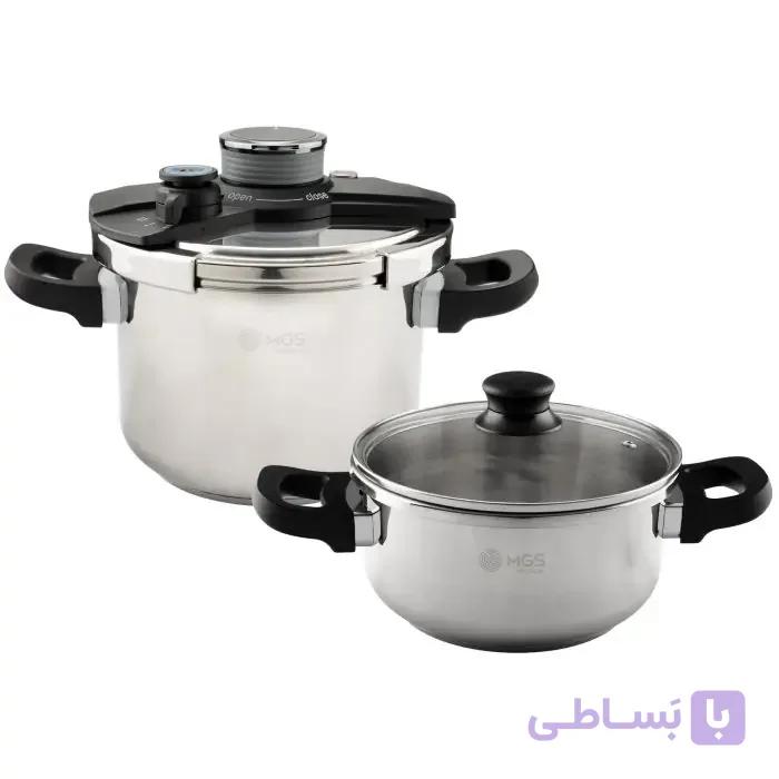 زود پز دوقلو ام جی اس مدل PC646T — تصویر 1
