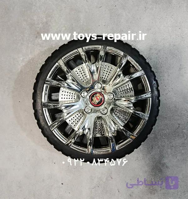 چرخ ماشین شارژی قطر 24.5 عرض 8 (جلو) — تصویر 1