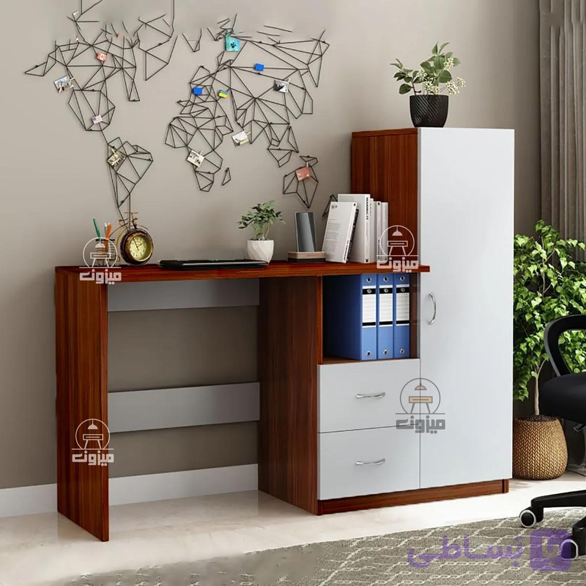 میز تحریر مدل نگاه یک میزون چوب — تصویر 1